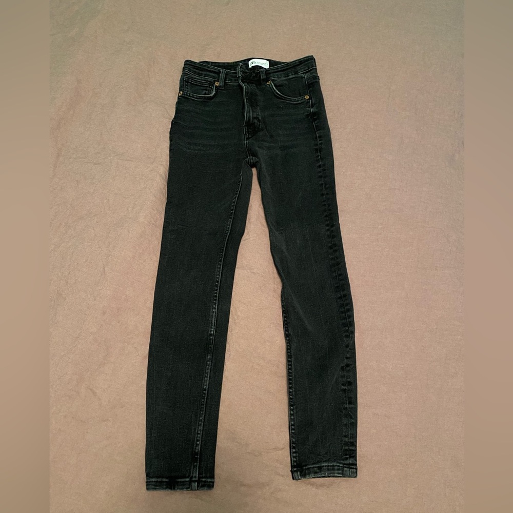 Zara high waist skinny jeans